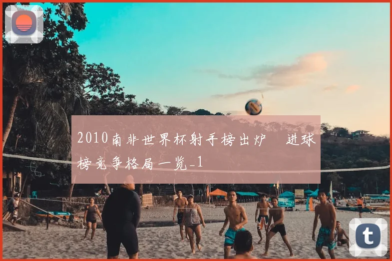 2010南非世界杯射手榜出炉 进球榜竞争格局一览_1